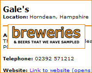 wednesday pub - Hampshire & West Sussex Good Pub & Beer Guide - Breweries & Beers