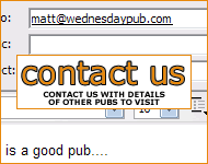 wednesday pub - Hampshire & West Sussex Good Pub & Beer Guide - Contact Us